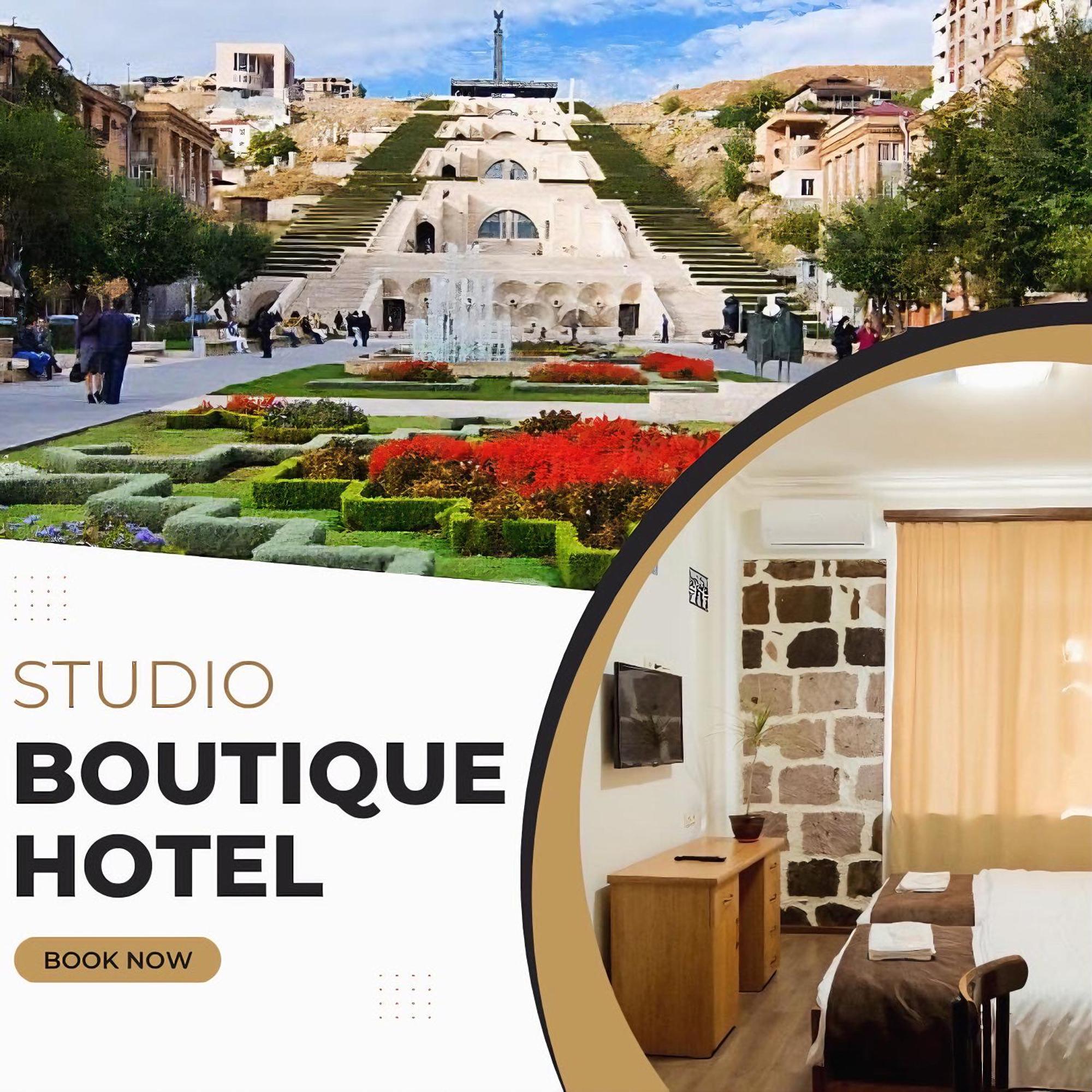 Studio Boutique Hotel At Cascade Erivan Exterior foto